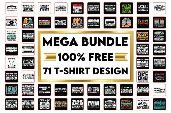Download MEGA BUNDLE 100% FREE 71 T-SHIRT DESIGN - Free Collection
