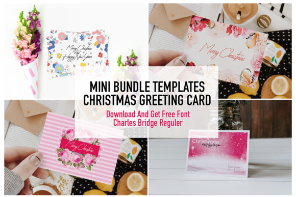 Download Templates Christmas Card &amp; Get Free Font - Free Collection
