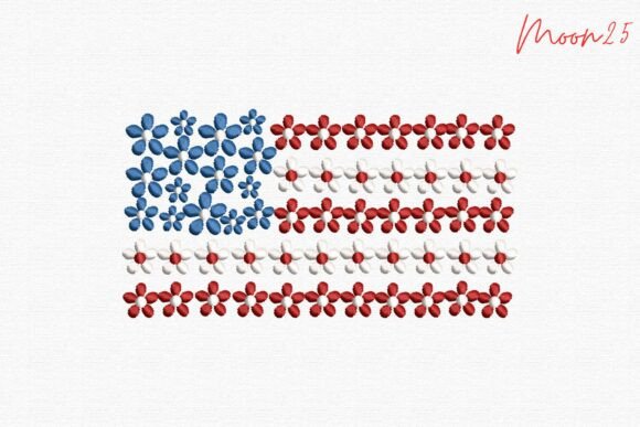 Download Floral American Flag Freedom Blossom Art - Free Collection